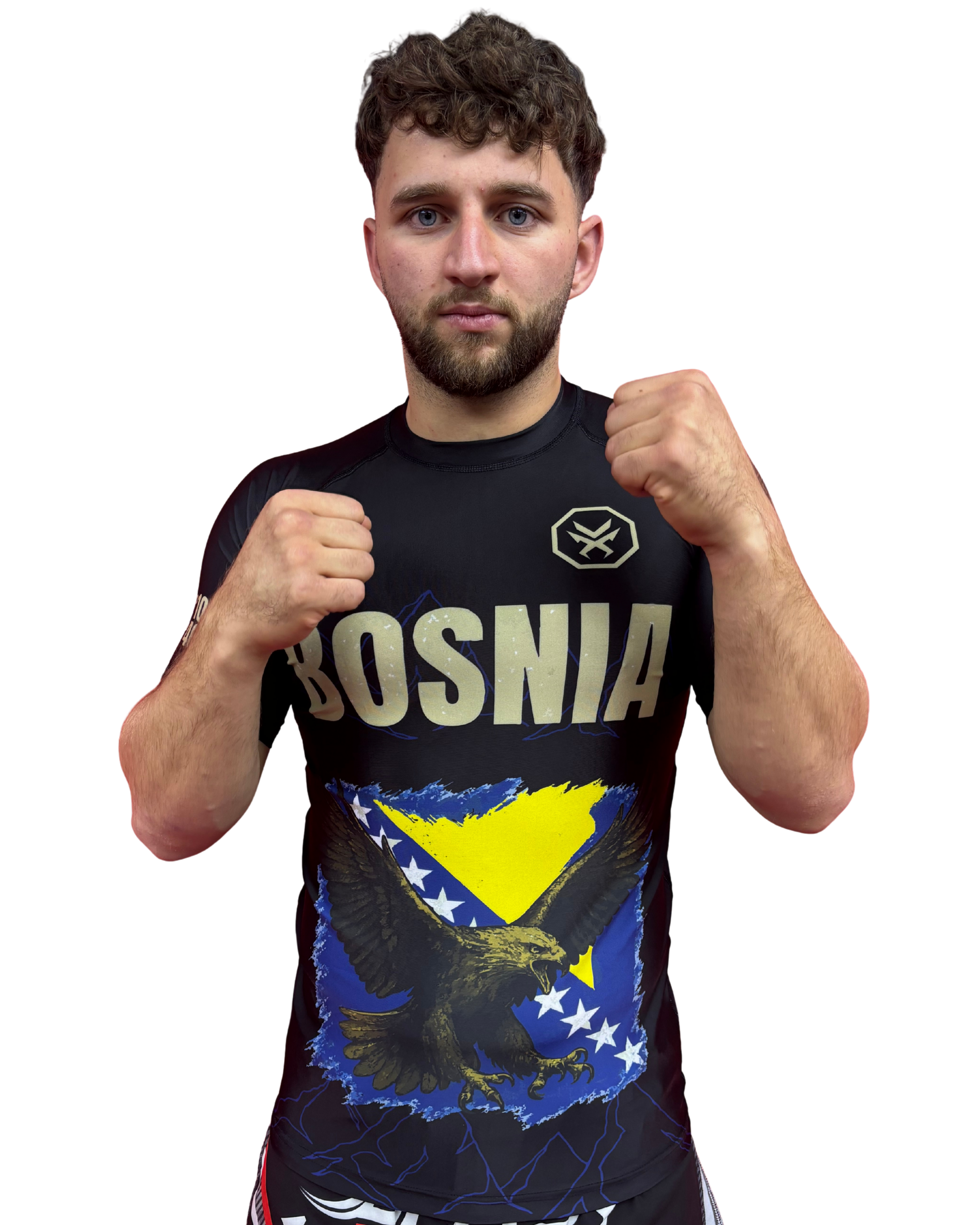Rashguard – BOSNIA Edition (Kurzarm) Bosnien