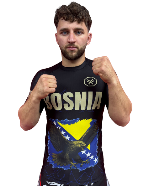 Rashguard – BOSNIA Edition (Kurzarm) Bosnien