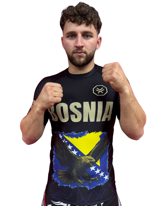 Rashguard – BOSNIA Edition (Kurzarm) Bosnien