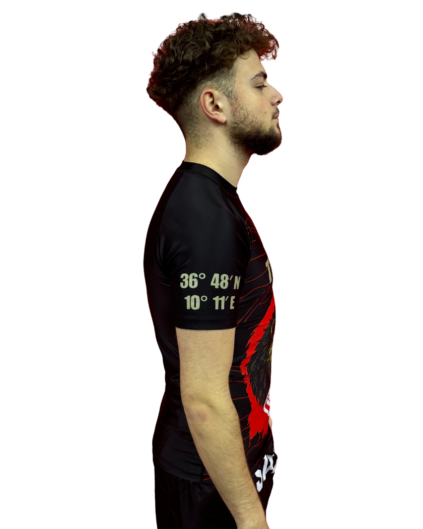 Rashguard  – TUNISIA Edition (Kurzarm) Tunesien