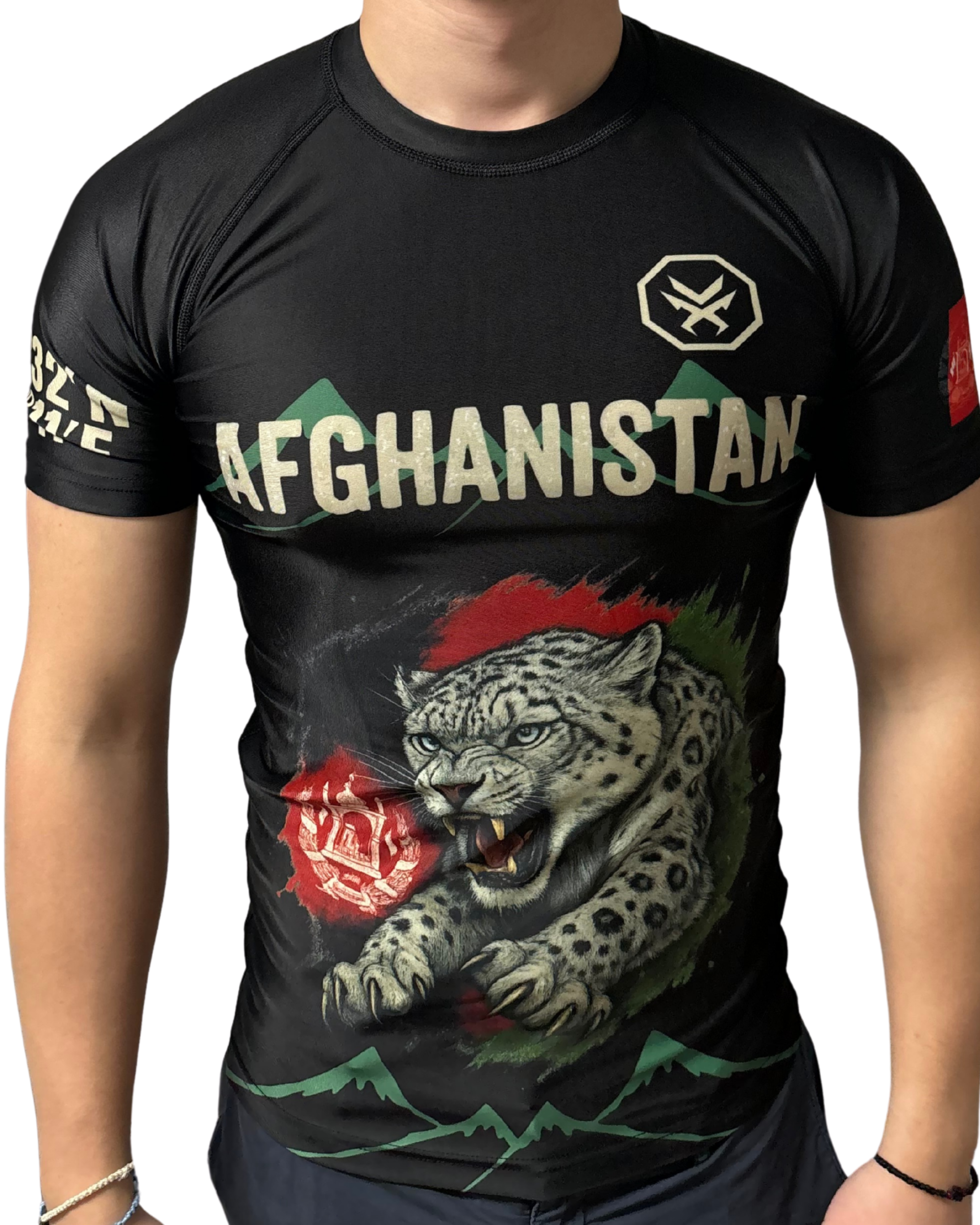 Rashguard  – AFGHANISTAN Edition (Kurzarm) Afghanistan