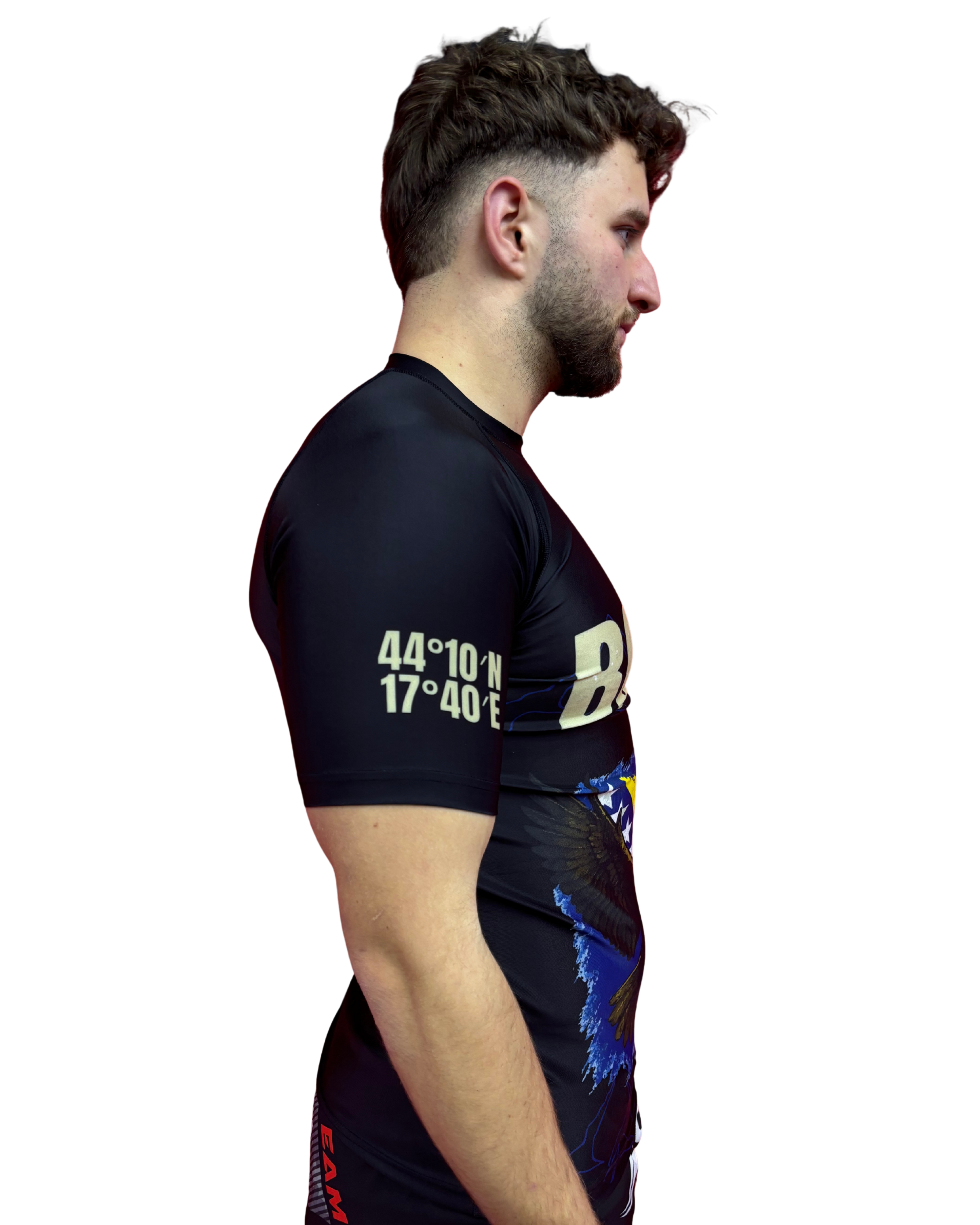 Rashguard – BOSNIA Edition (Kurzarm) Bosnien