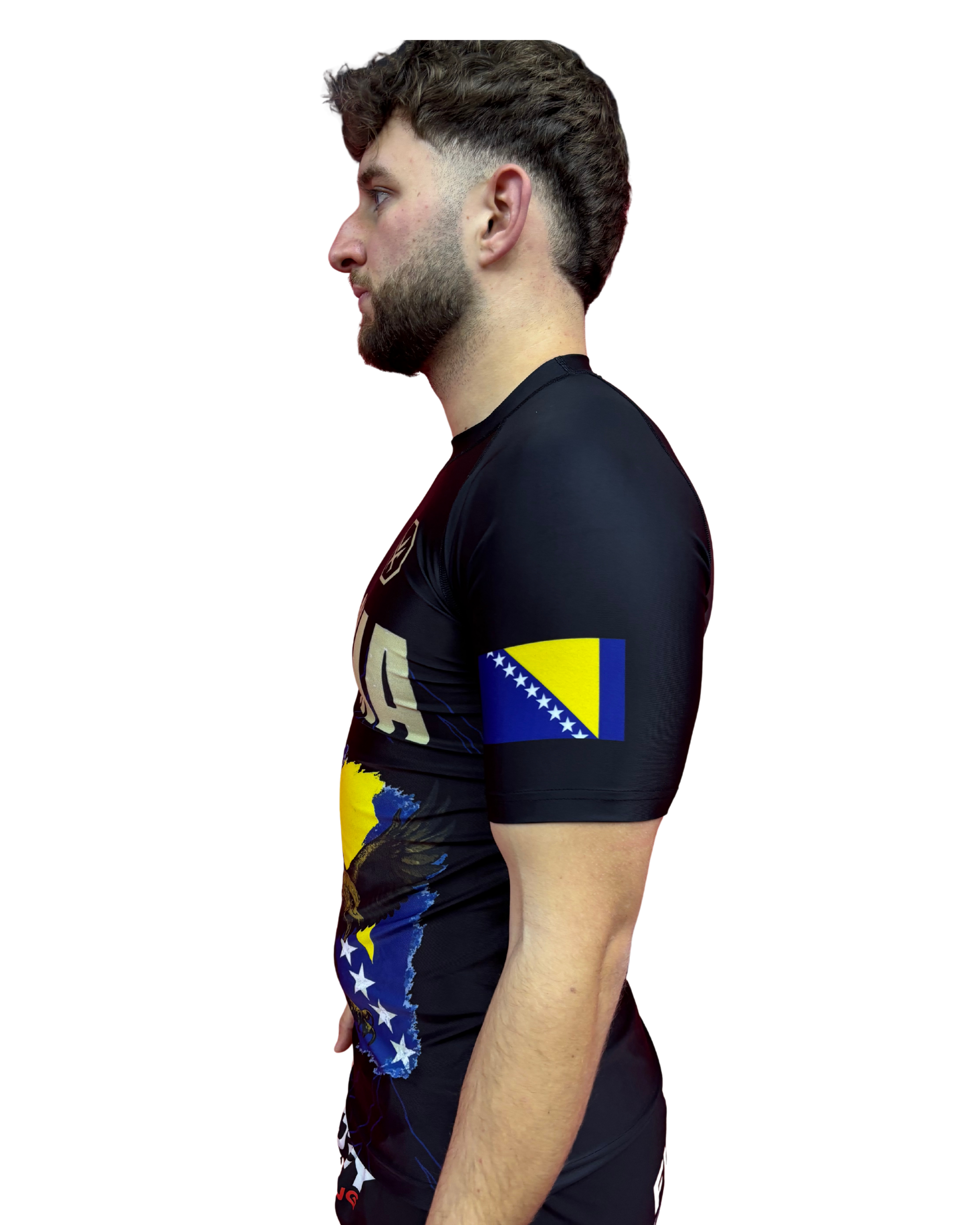 Rashguard – BOSNIA Edition (Kurzarm) Bosnien