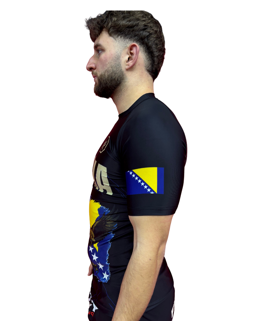 Rashguard – BOSNIA Edition (Kurzarm) Bosnien