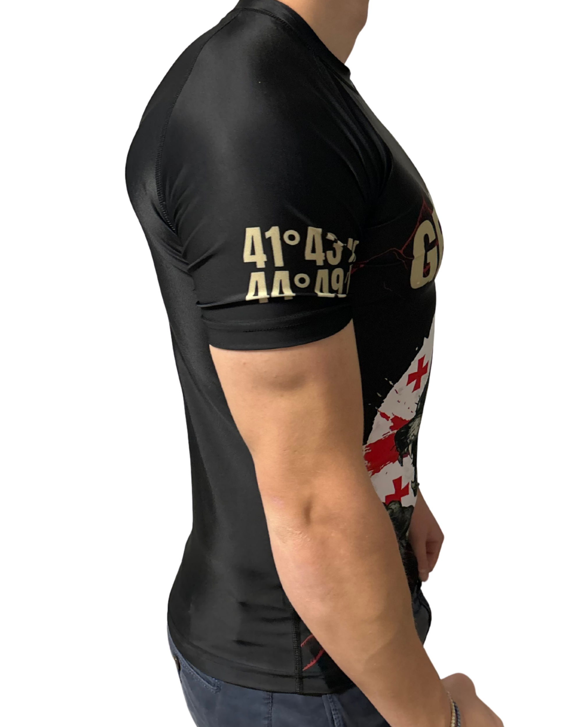 Rashguard  – GEORGIA Edition (Kurzarm) Georgien