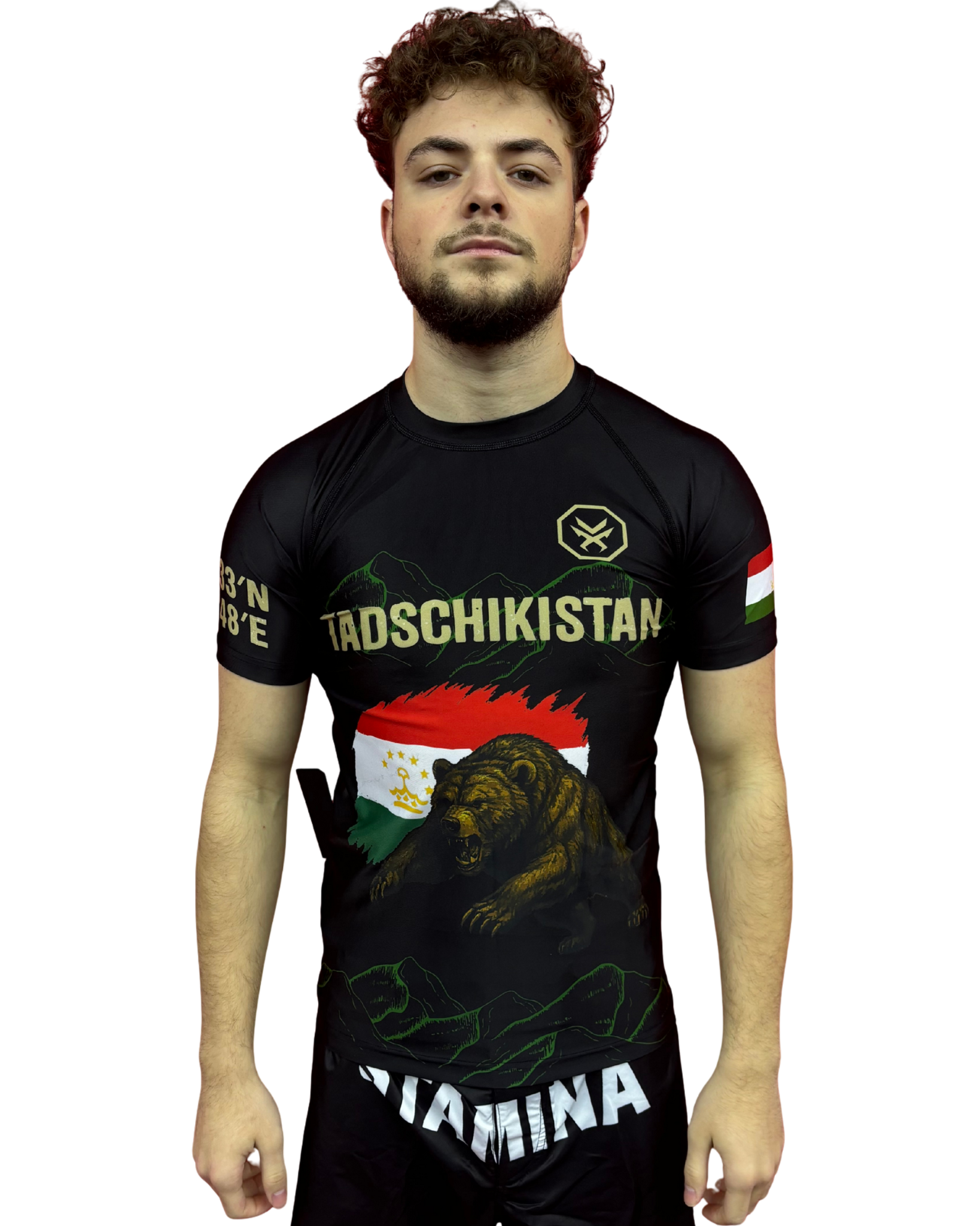 Rashguard  – TADSCHIKISTAN Edition (Kurzarm)