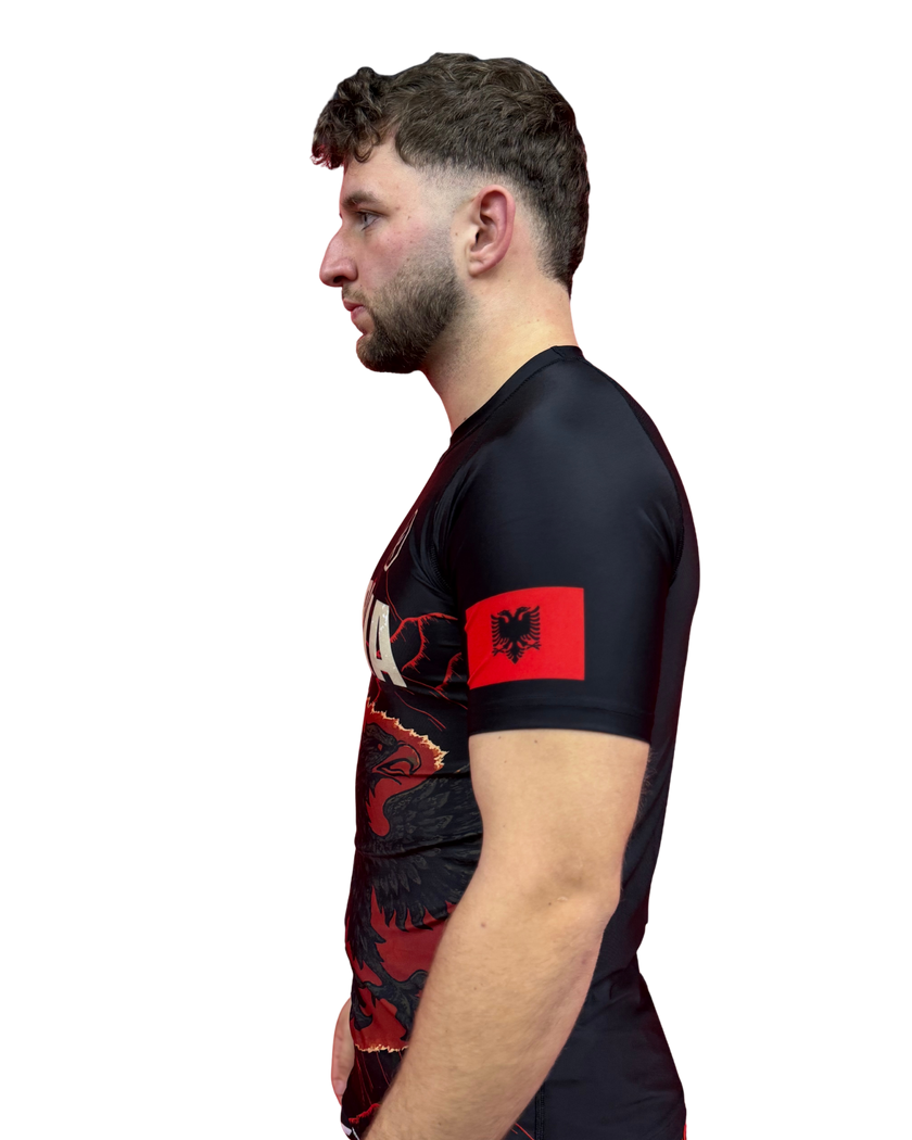 Rashguard  – ALBANIA Edition (Kurzarm) Albanien