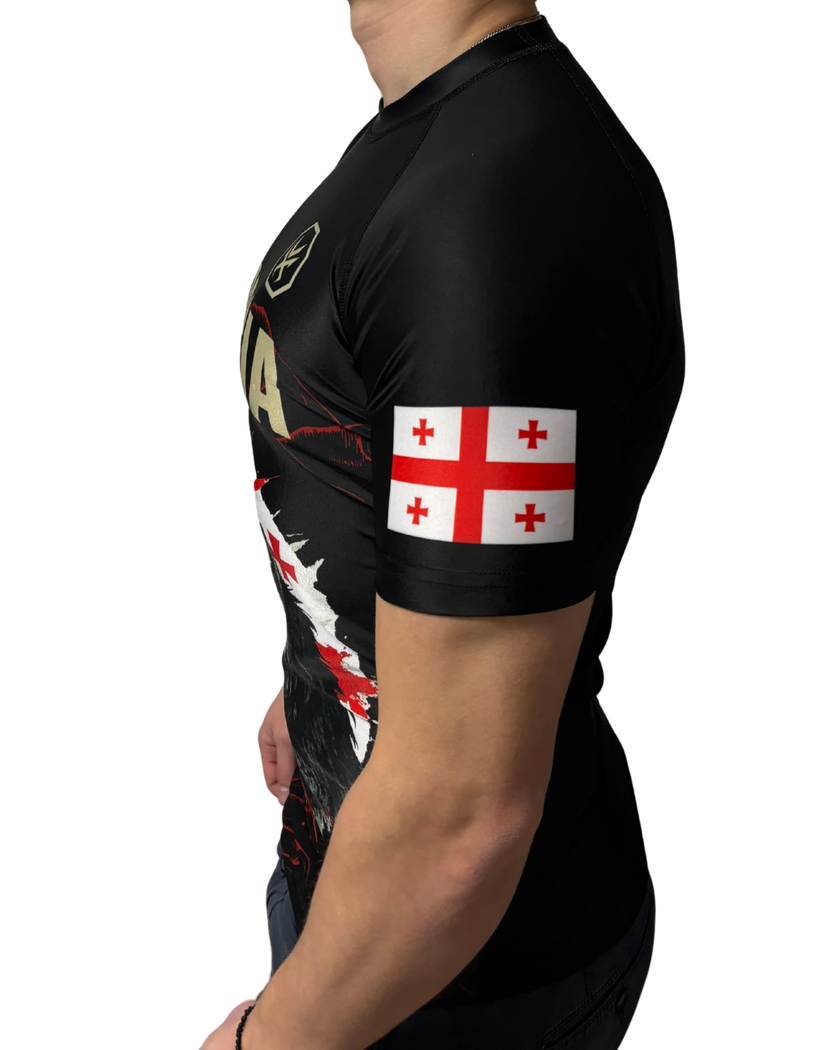 Rashguard  – GEORGIA Edition (Kurzarm) Georgien