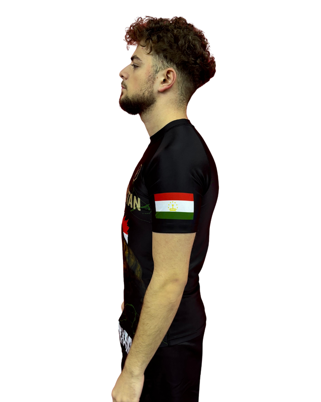 Rashguard  – TADSCHIKISTAN Edition (Kurzarm)