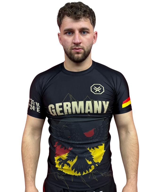 Rashguard – GERMANY Edition (Kurzarm) Deutschland