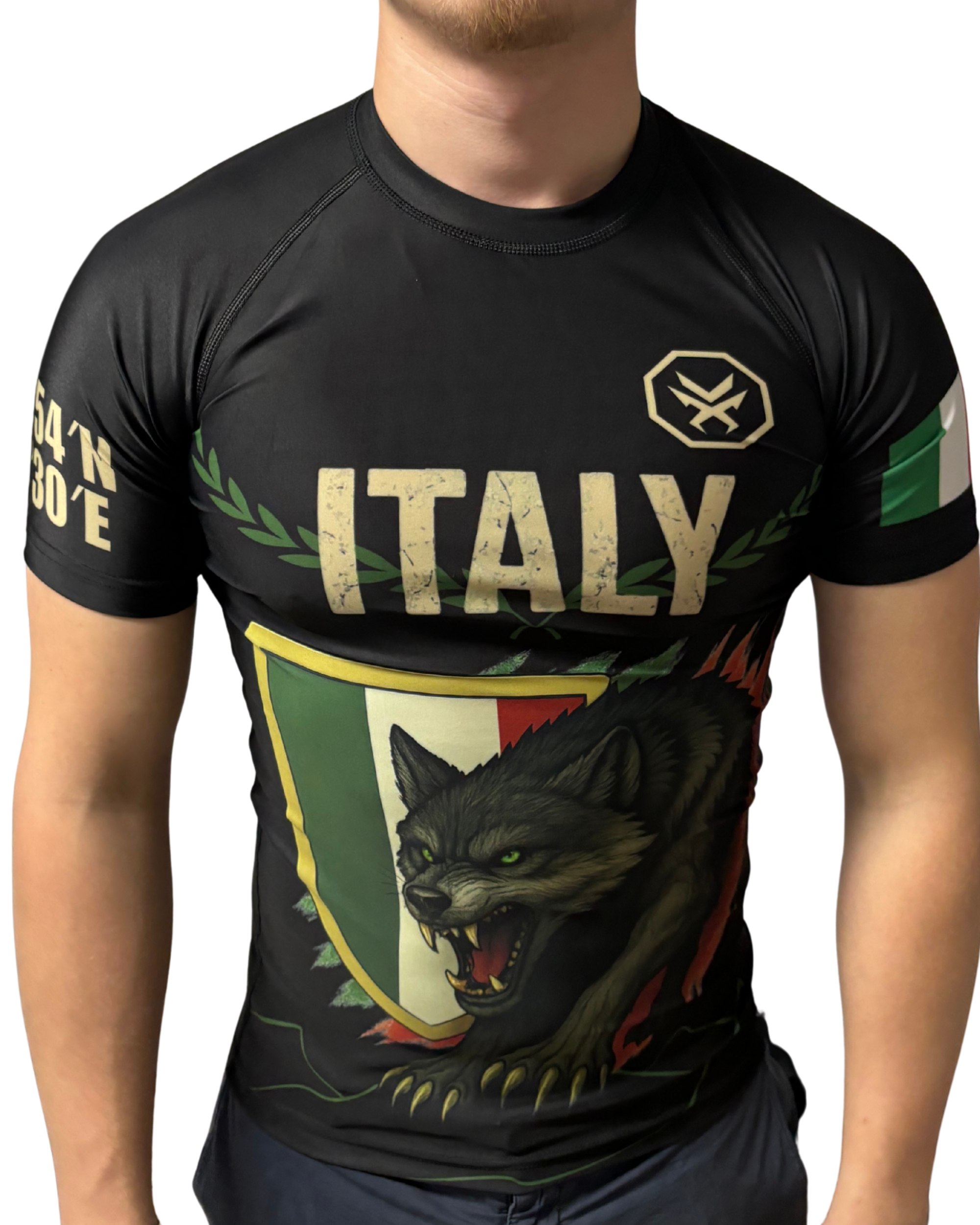 Rashguard  – ITALY Edition (Kurzarm) Italien