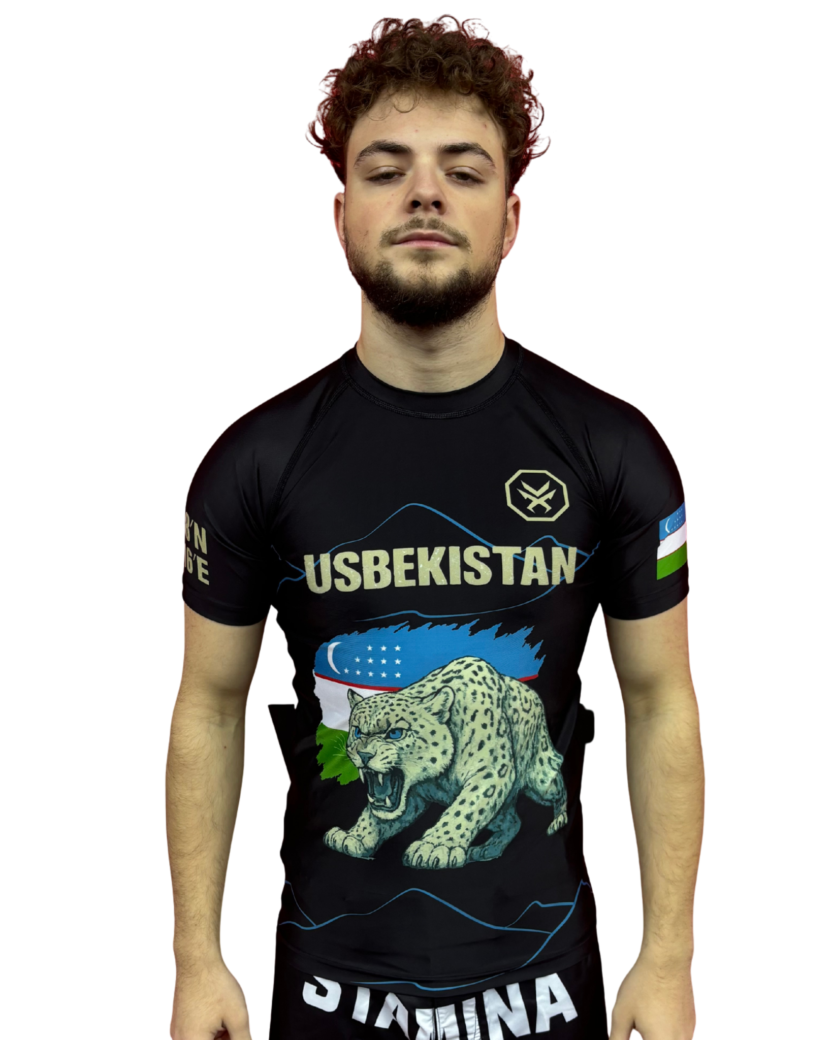 Rashguard  – USBEKISTAN Edition (Kurzarm)