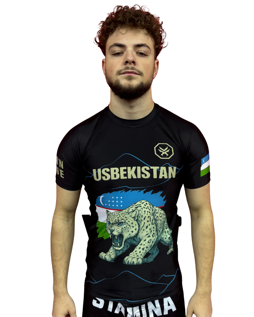 Rashguard  – USBEKISTAN Edition (Kurzarm)