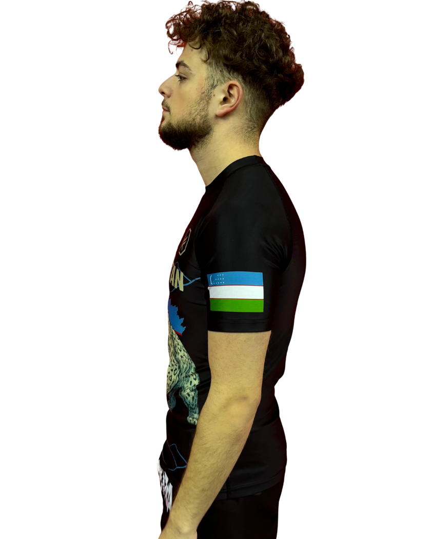 Rashguard  – USBEKISTAN Edition (Kurzarm)