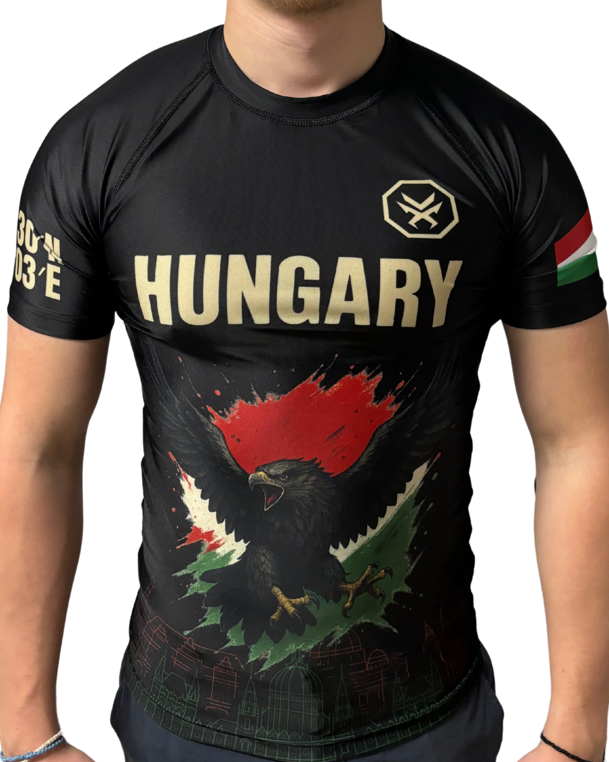 Rashguard  – HUNGARY Edition (Kurzarm) Ungarn