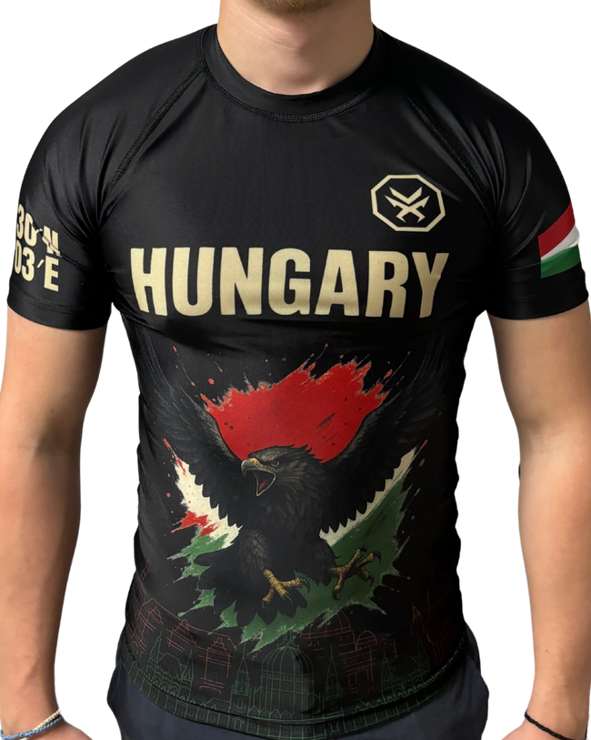 Rashguard  – HUNGARY Edition (Kurzarm) Ungarn
