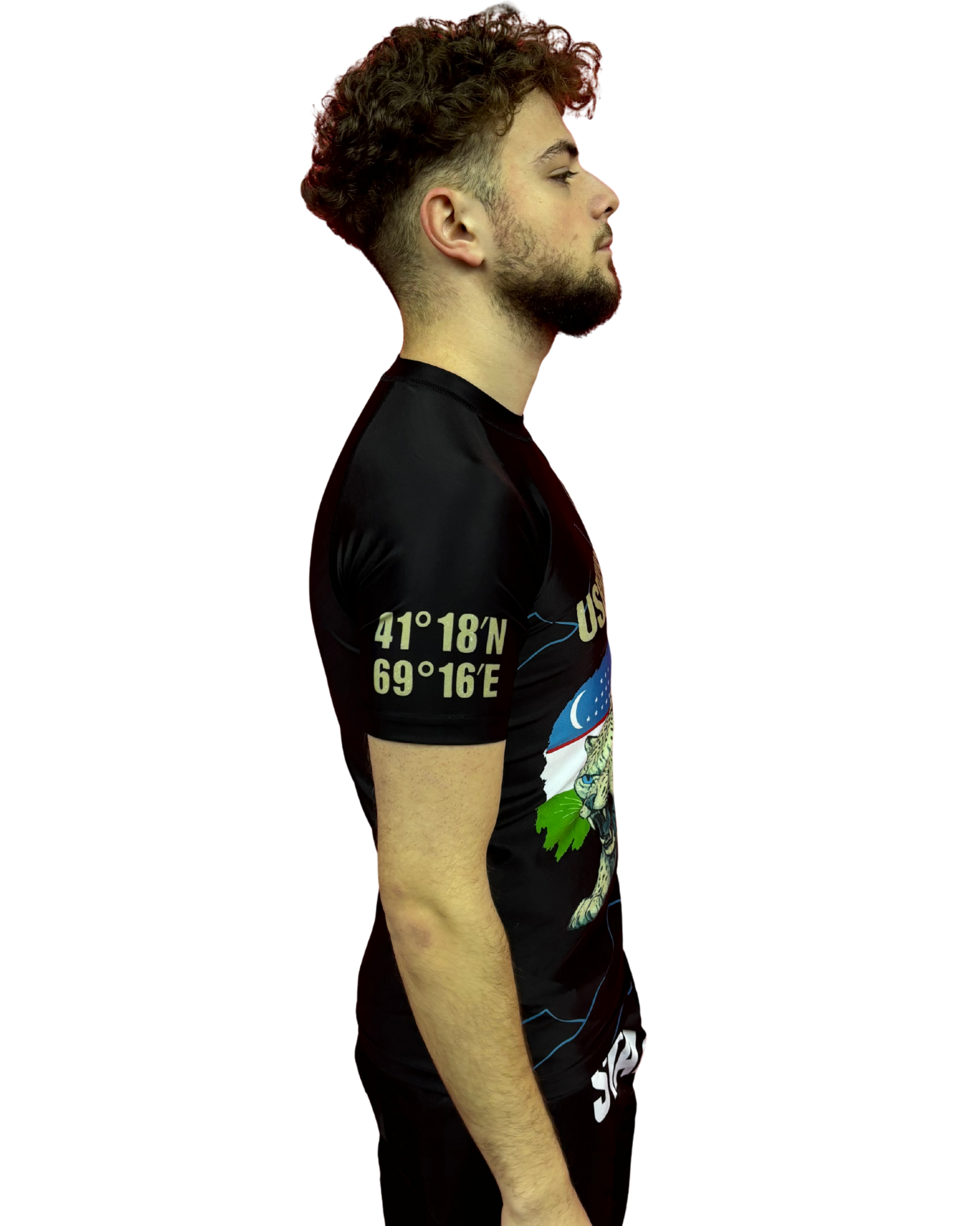 Rashguard  – USBEKISTAN Edition (Kurzarm)