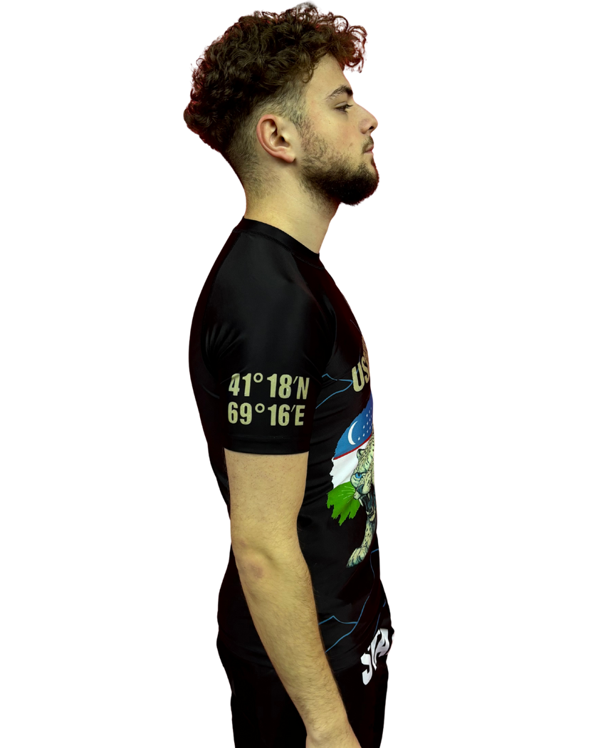 Rashguard  – USBEKISTAN Edition (Kurzarm)