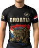 Rashguard  – CROATIA Edition (Kurzarm) Kroatien