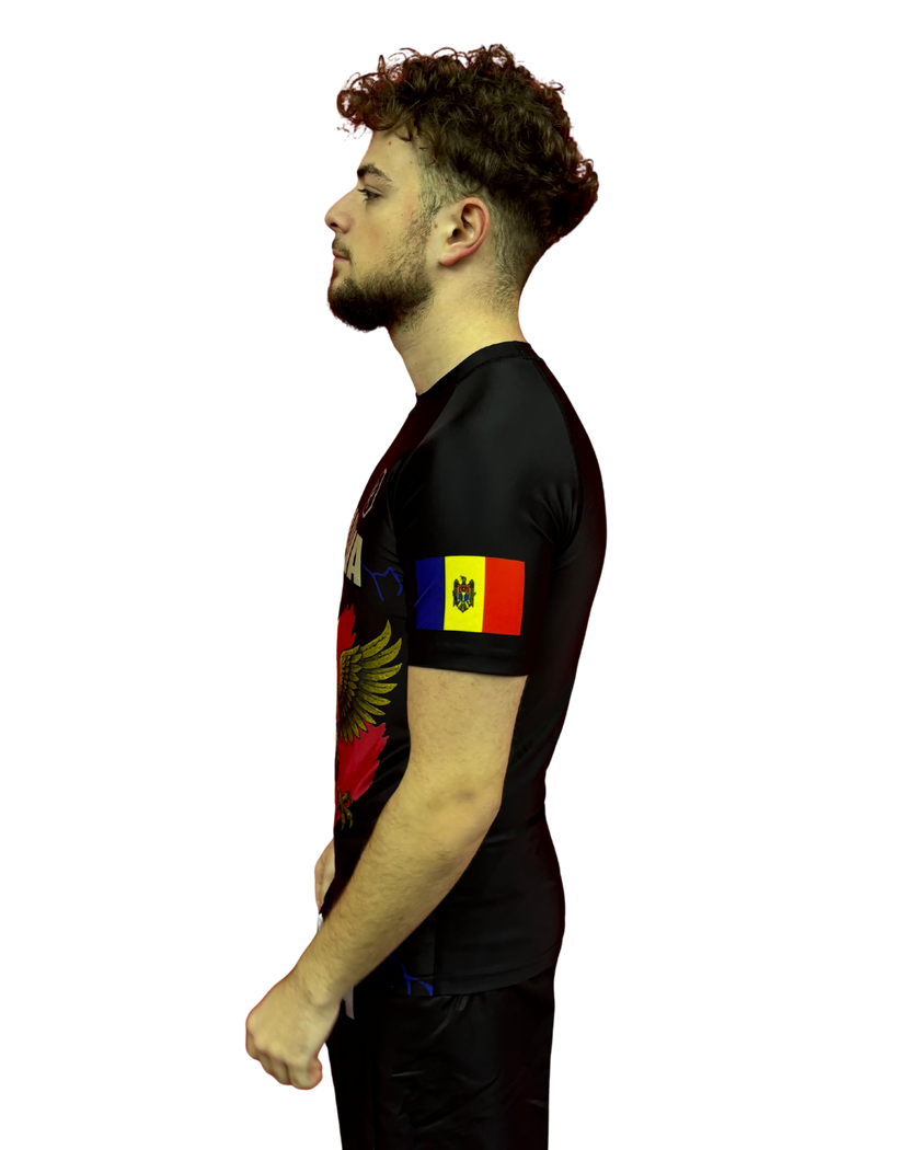 Rashguard  – MOLDOVA Edition (Kurzarm) Moldawien