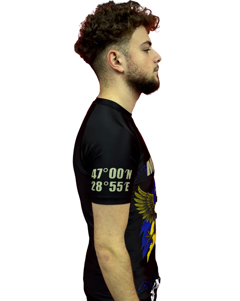 Rashguard  – MOLDOVA Edition (Kurzarm) Moldawien