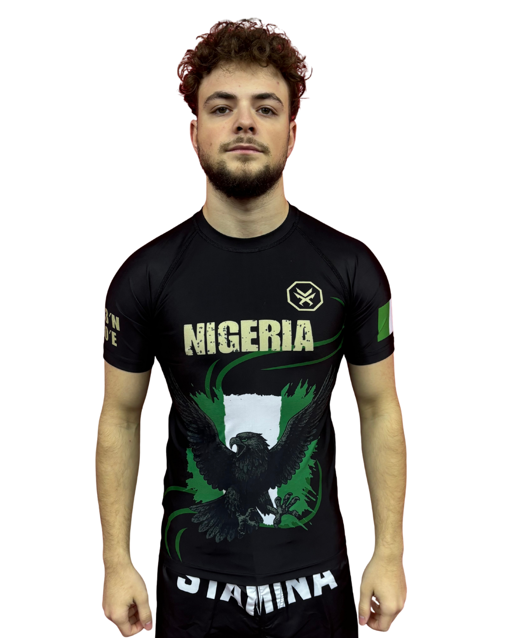 Rashguard  – NIGERIA Edition (Kurzarm)