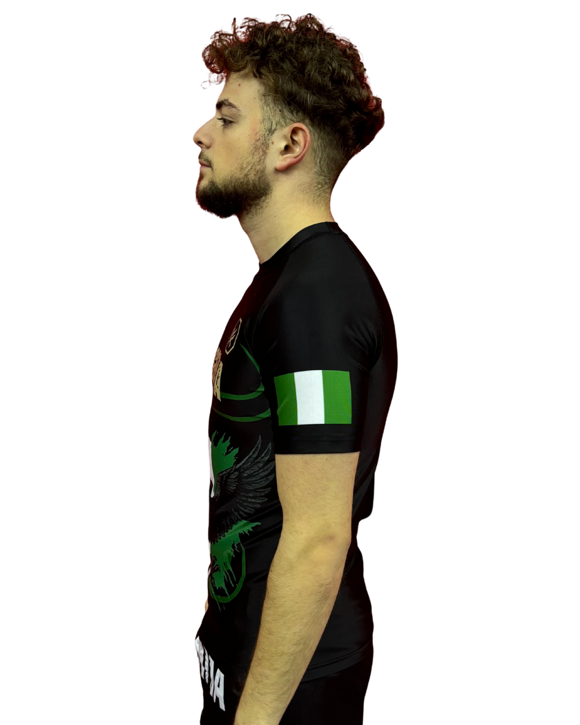 Rashguard  – NIGERIA Edition (Kurzarm)