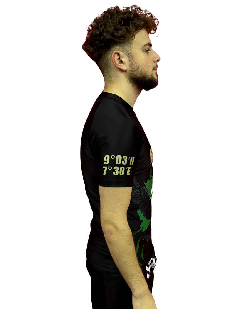 Rashguard  – NIGERIA Edition (Kurzarm)