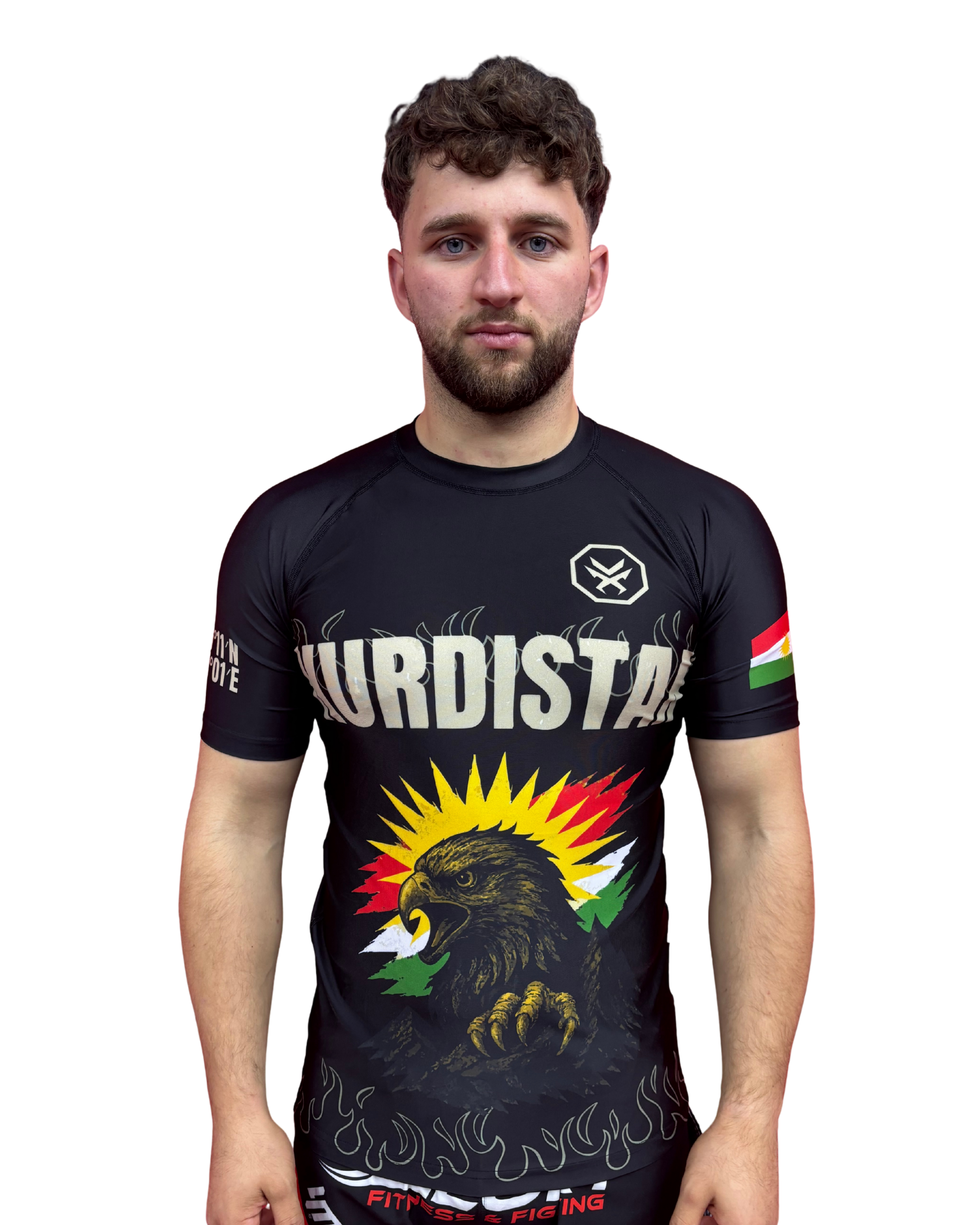 Rashguard  – KURDISTAN Edition (Kurzarm)