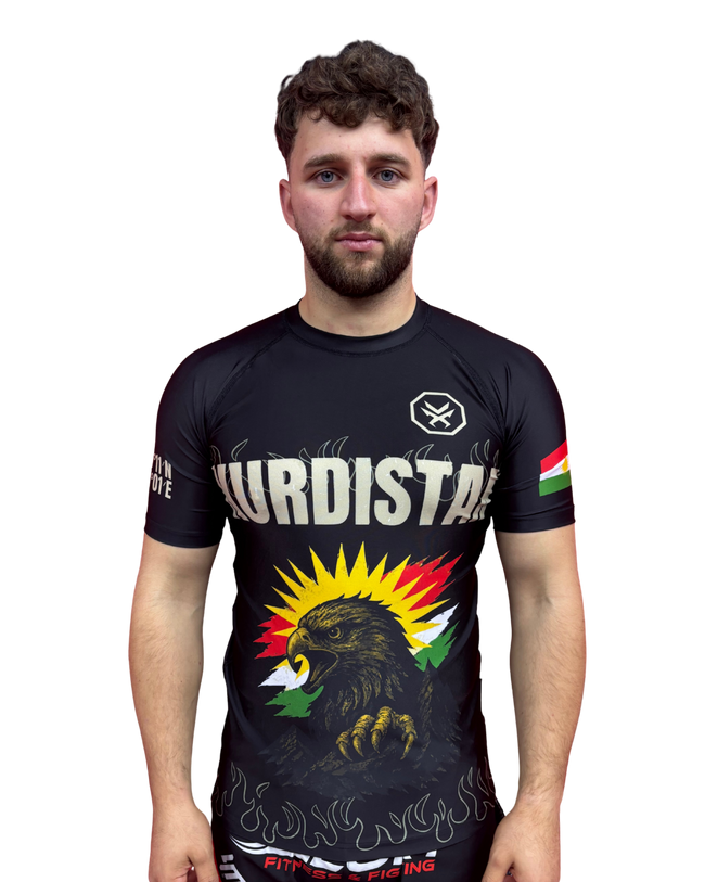 Rashguard  – KURDISTAN Edition (Kurzarm)