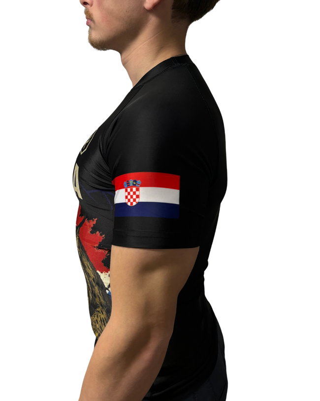 Rashguard  – CROATIA Edition (Kurzarm) Kroatien
