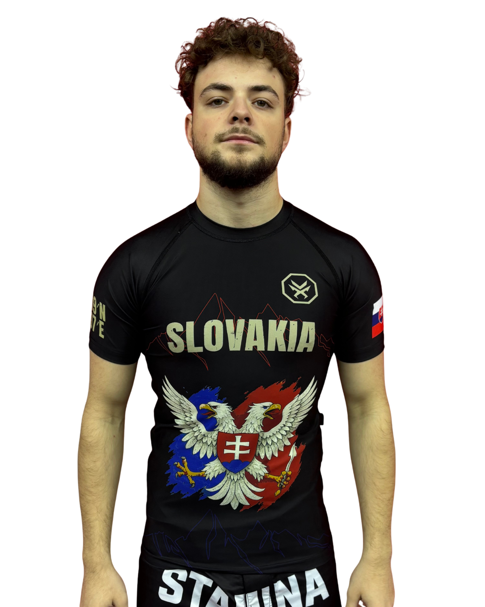 Rashguard  – SLOVAKIA Edition (Kurzarm) Slowakei