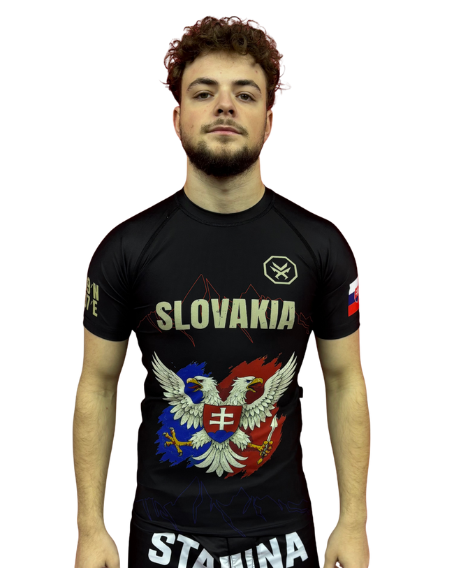Rashguard  – SLOVAKIA Edition (Kurzarm) Slowakei