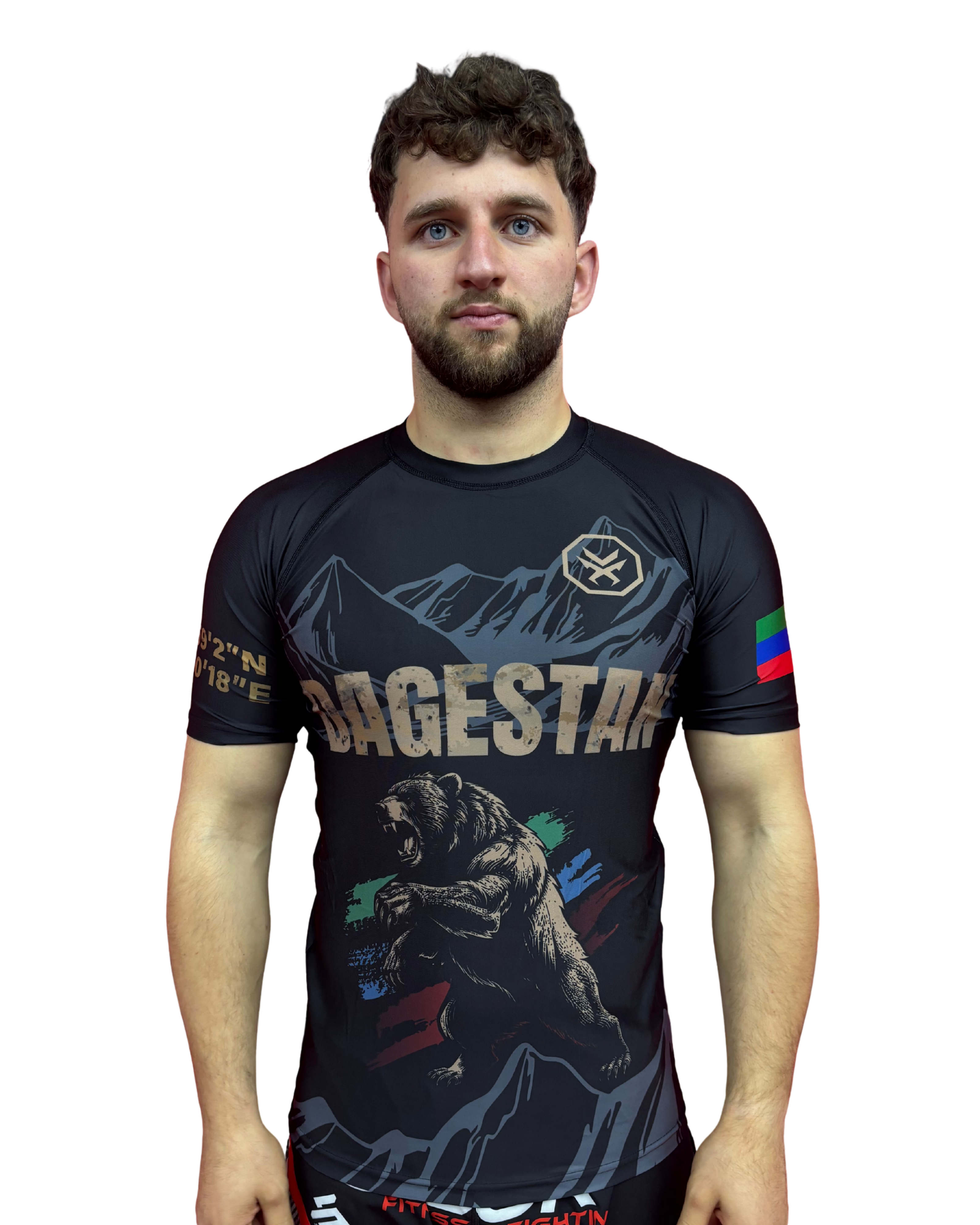 Rashguard  – DAGESTAN Edition (Kurzarm)