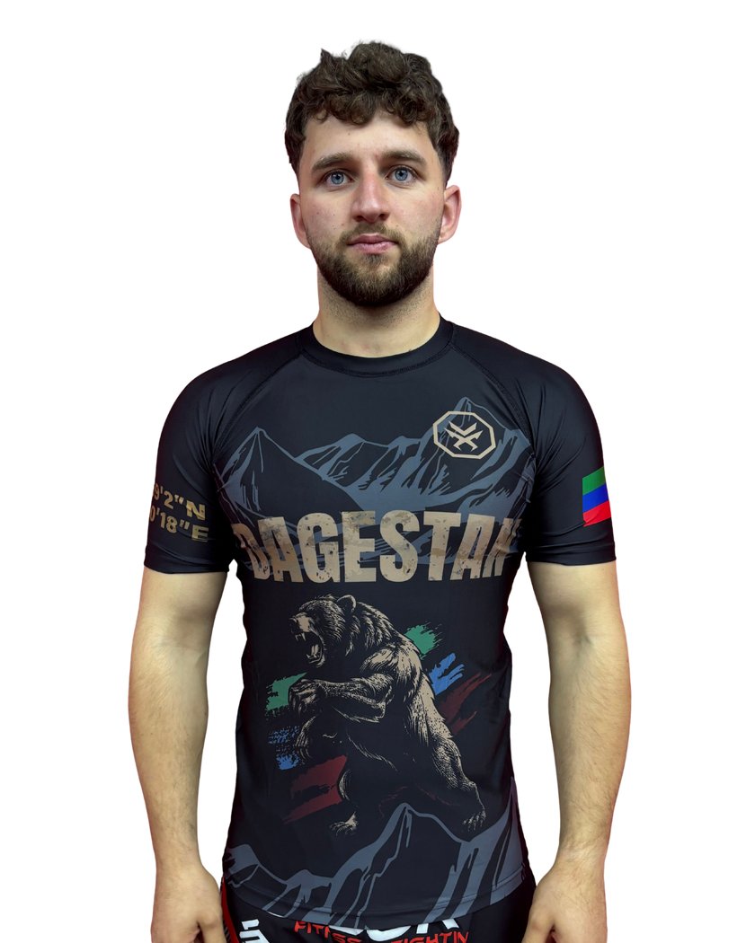 Rashguard  – DAGESTAN Edition (Kurzarm)
