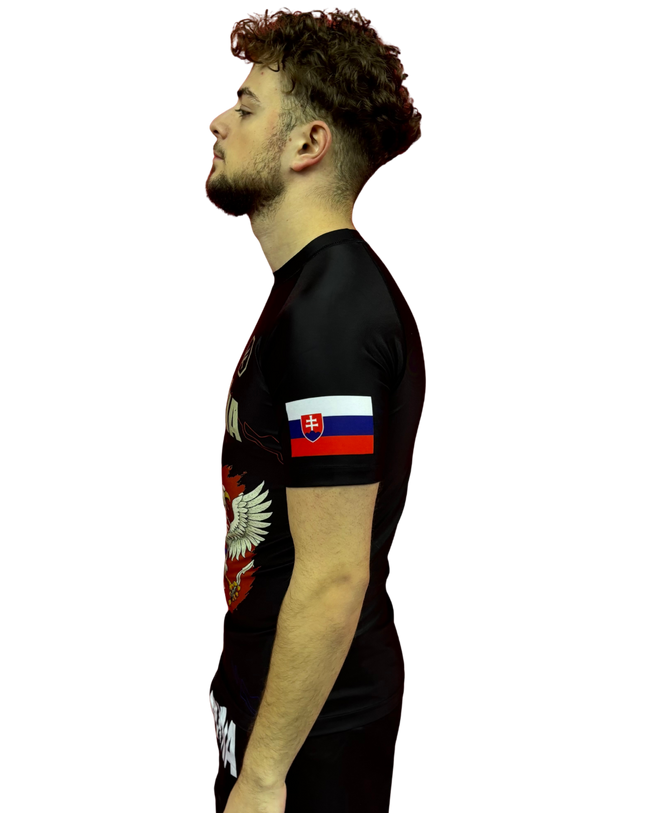 Rashguard  – SLOVAKIA Edition (Kurzarm) Slowakei
