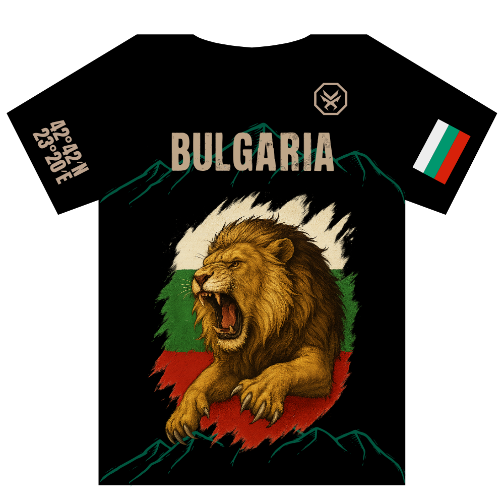 Rashguard  – BULGARIA Edition (Kurzarm) Bulgarien