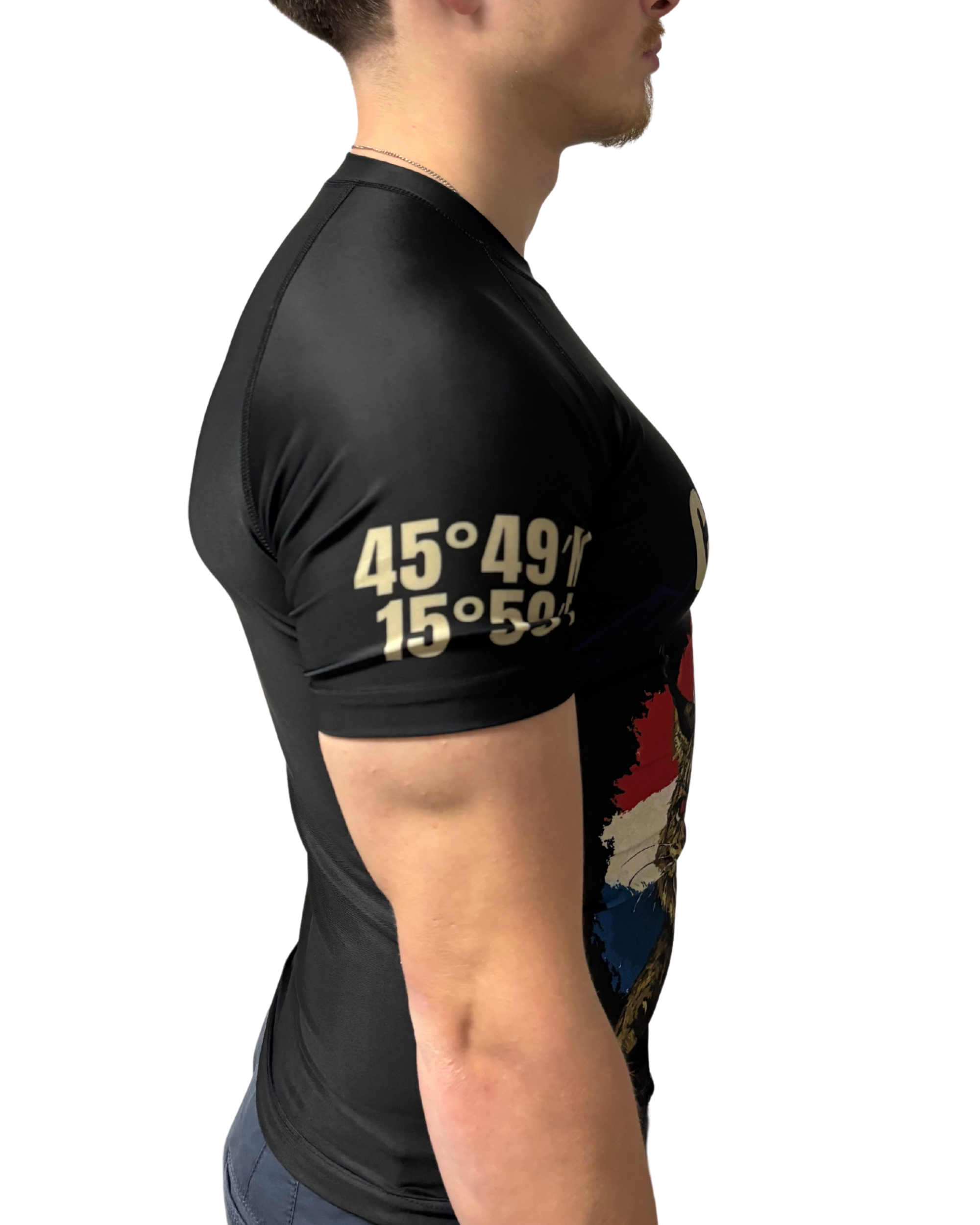 Rashguard  – CROATIA Edition (Kurzarm) Kroatien