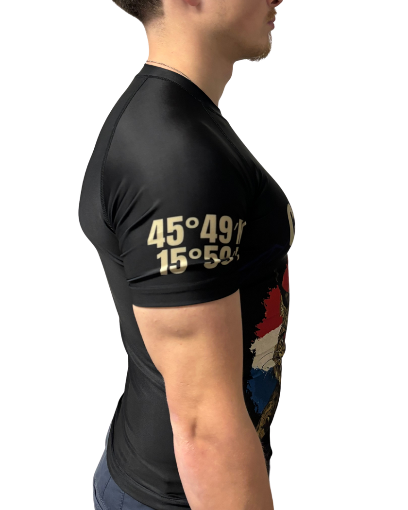 Rashguard  – CROATIA Edition (Kurzarm) Kroatien