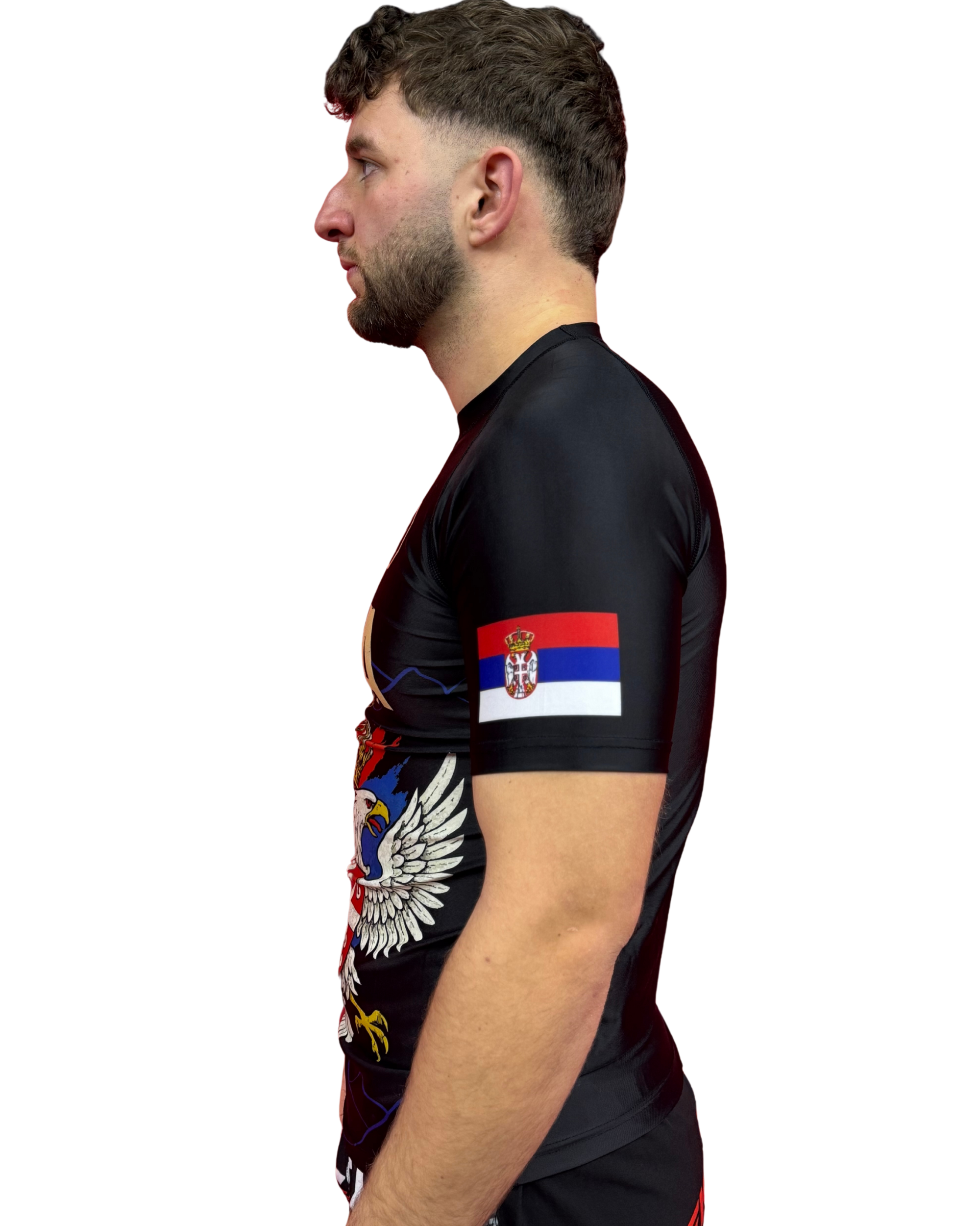 Rashguard  – SERBIA Edition (Kurzarm) Serbien