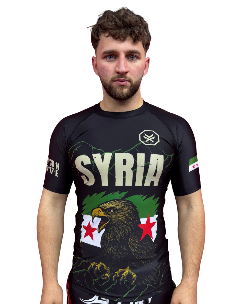 Rashguard  – SYRIA Edition (Kurzarm) Syrien