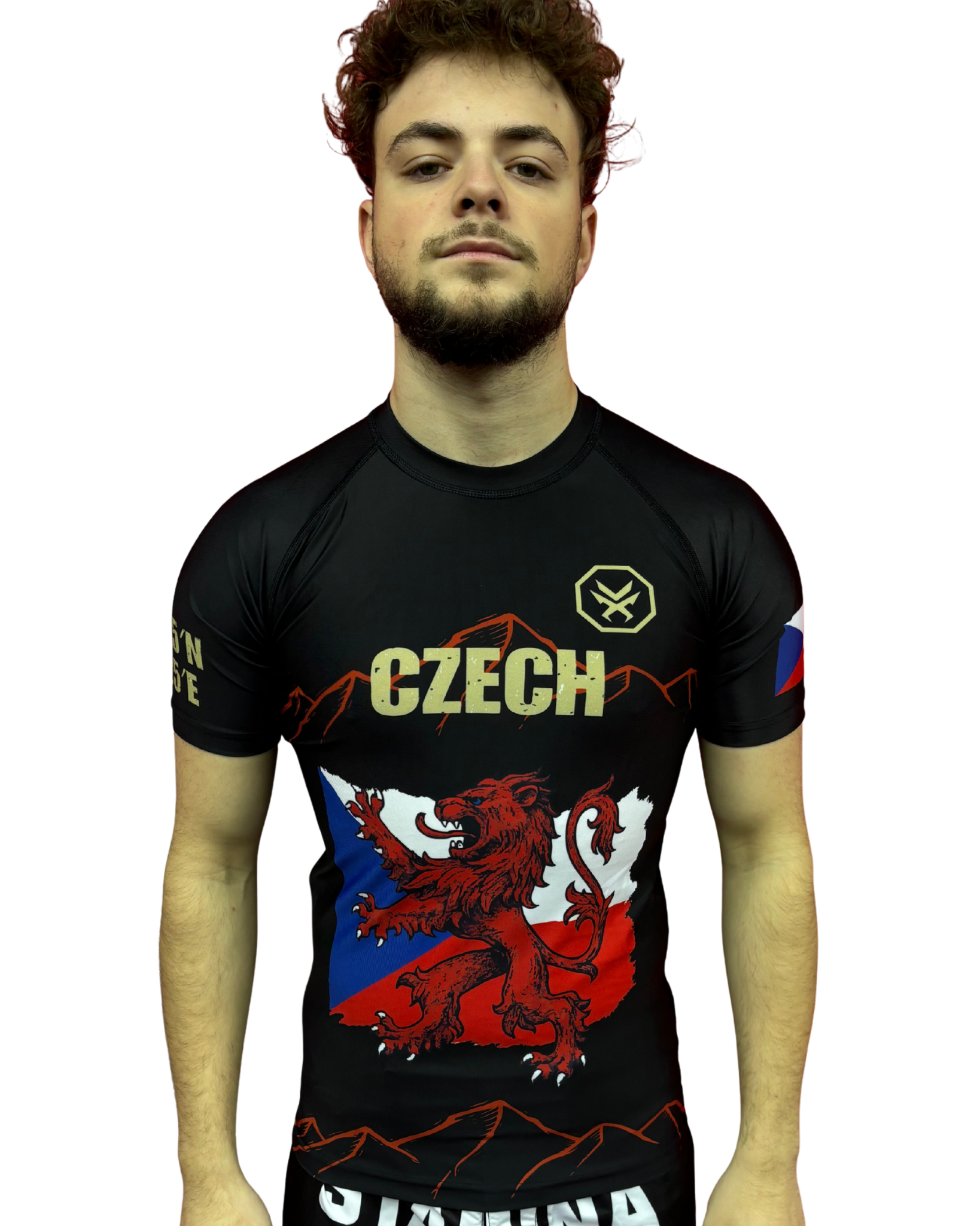 Rashguard  – CZECH Edition (Kurzarm) Tschechien