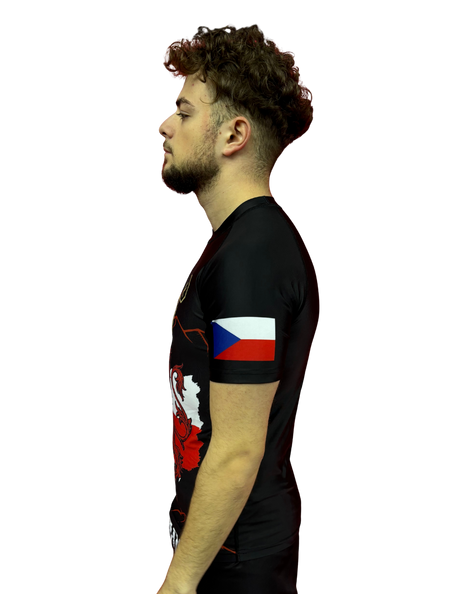 Rashguard  – CZECH Edition (Kurzarm) Tschechien