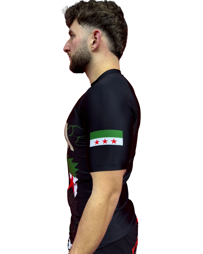 Rashguard  – SYRIA Edition (Kurzarm) Syrien