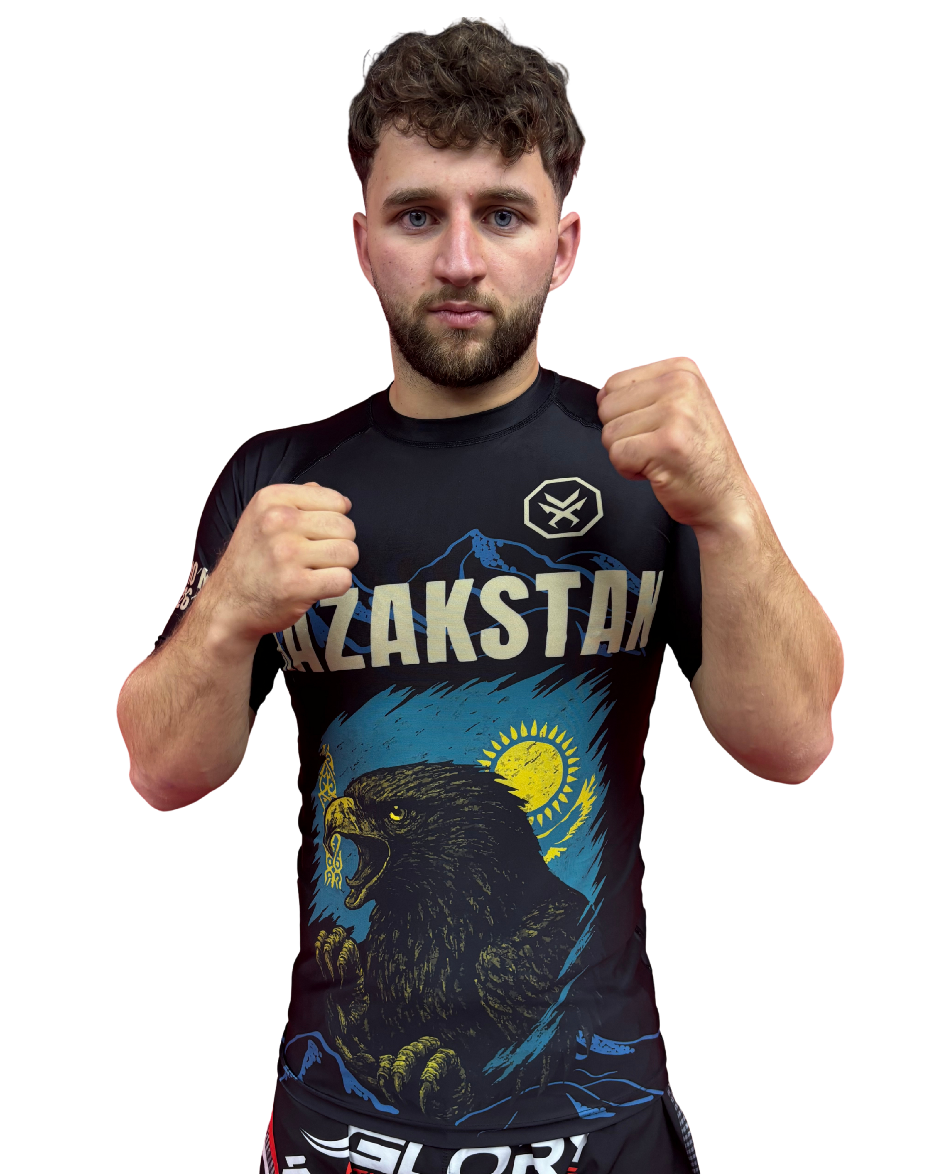 Rashguard  – KAZAKSTAN Edition (Kurzarm)