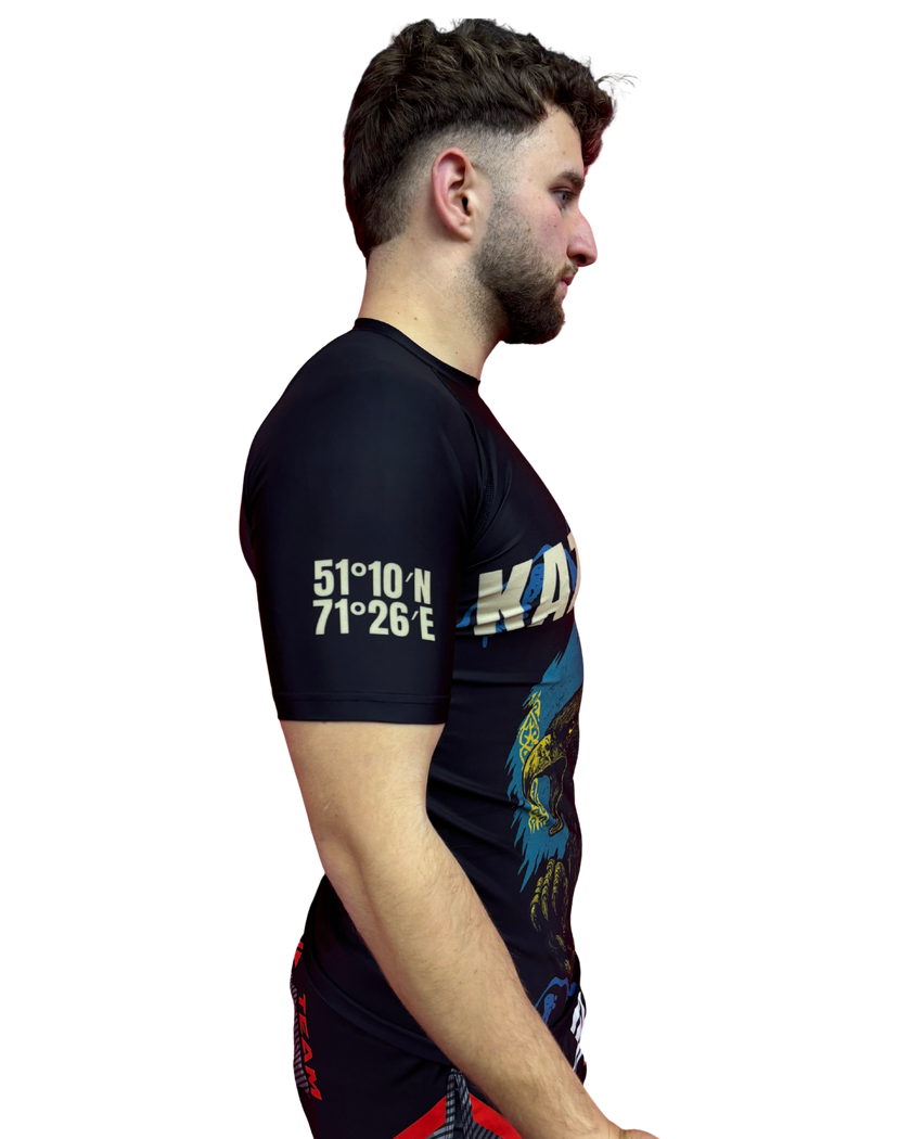 Rashguard  – KAZAKSTAN Edition (Kurzarm)
