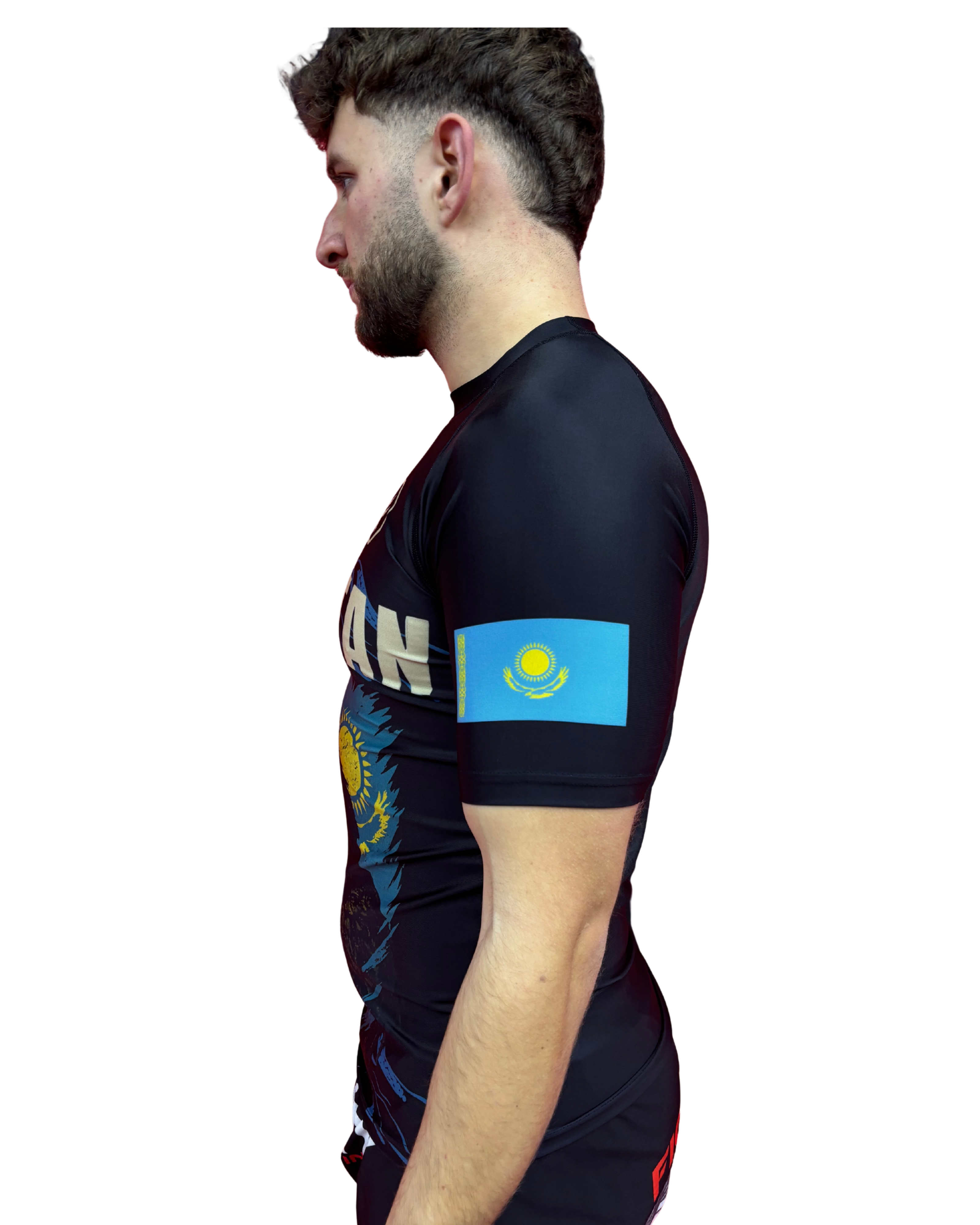 Rashguard  – KAZAKSTAN Edition (Kurzarm)