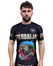 Rashguard  – AZERBAIJAN Edition (Kurzarm) Aserbaidschan
