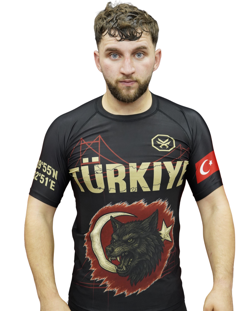 Rashguard  – TÜRKIYE Edition (Kurzarm) Türkei