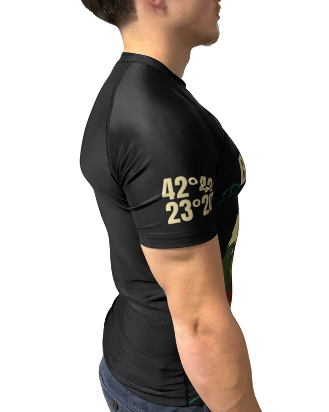 Rashguard  – BULGARIA Edition (Kurzarm) Bulgarien